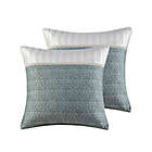 Alternate image 7 for Madison Park Signature Adelphia 9-Piece Jacquard King Comforter Set in Slate Blue