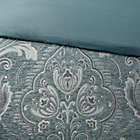 Alternate image 8 for Madison Park Signature Adelphia 9-Piece Jacquard King Comforter Set in Slate Blue