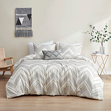 Urban Habitat Bayside Cotton Clip Jacquard Comforter Set. View a larger version of this product image.