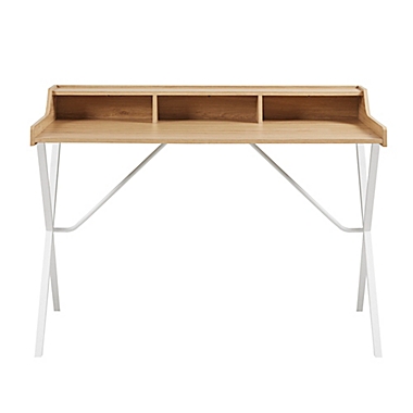 510 Design Laurel Three Built-in Cubbies Desk. View a larger version of this product image.