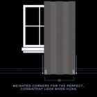 Alternate image 7 for Lauren Ralph Lauren&reg; Waller 63-Inch Rod Pocket 100% Blackout Curtain Panel in Silver