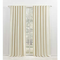 Lauren Ralph Lauren® Waller 84-Inch Rod Pocket 100% Blackout Curtain Panel in Natural