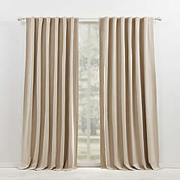 Lauren Ralph Lauren® Waller 63-Inch Rod Pocket 100% Blackout Curtain Panel in Silver