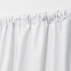 Alternate image 2 for Lauren Ralph Lauren&reg; Waller 96-Inch Rod Pocket 100% Blackout Curtain Panel in White