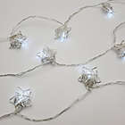 Alternate image 0 for Solar-Powered Silver String Star Lights (20-Count)