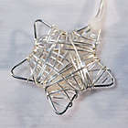 Alternate image 2 for Solar-Powered Silver String Star Lights (20-Count)