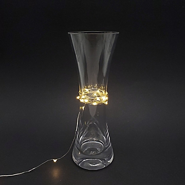 50-Count LED Mini Fairy String Lights with Timer in Warm White (Set of 2). View a larger version of this product image.
