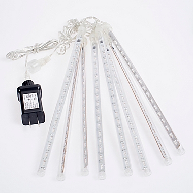 LumaBase&reg; 8-Tube LED Solar Meteor Lights. View a larger version of this product image.