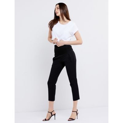 A Pea in the Pod&reg; X-Small Curie Ankle Length Post Pregnancy Pant in Black