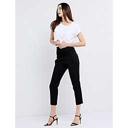 A Pea in the Pod® Curie Ankle Length Post Pregnancy Pant in Black