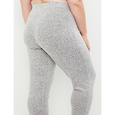 Motherhood Maternity&reg; 2X Plus Size Cuffed Hacci Maternity Sleep Pant in Heather Grey. View a larger version of this product image.