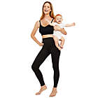 Alternate image 0 for Motherhood Maternity&reg; Small MAMA PRIMA Post Pregnancy Performance Leggings in Black