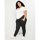 Alternate image 4 for Motherhood Maternity&reg; 2X Plus Size Under Belly Hacci Knit Maternity Jogger in Grey