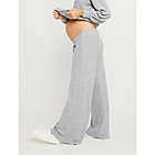 Alternate image 5 for Motherhood Maternity&reg; Medium Hacci Knit Wide Leg Maternity Pant in Grey