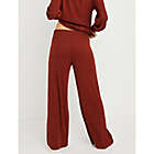 Alternate image 2 for Motherhood Maternity&reg; X-Large Hacci Knit Wide Leg Maternity Pant in Brown