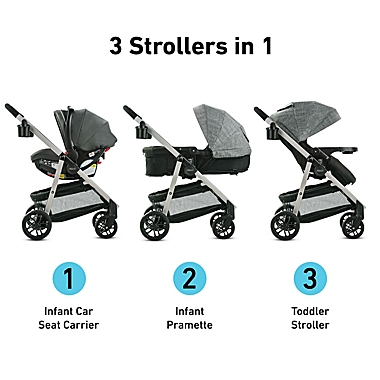 Graco&reg; Modes&trade; Pramette Travel System in Ellington. View a larger version of this product image.