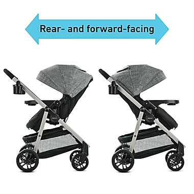 Graco&reg; Modes&trade; Pramette Travel System in Light Gray. View a larger version of this product image.