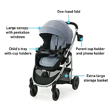 Graco&reg; Modes&trade; Pramette Travel System. View a larger version of this product image.