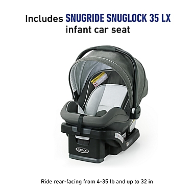 Graco&reg; Modes&trade; Pramette DLX Travel System in Gray. View a larger version of this product image.
