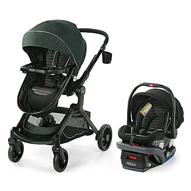 Graco&reg; Modes&trade; Nest DLX Travel System in Raven. View a larger version of this product image.