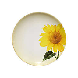 Noritake® Colorwave Floral Accent Plates in Mustard (Set of 4)