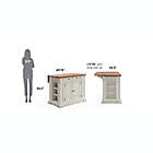 Alternate image 1 for Home Styles Kitchen Island with Distressed Oak Top