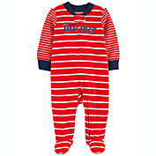 carter&#39;s&reg; Little Brother 2-Way Zip Cotton Sleep &amp; Play in Red