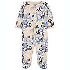 Alternate image 0 for carter&#39;s&reg; Size 9M Safari Snap-Up Cotton Sleep &amp; Play in Blue