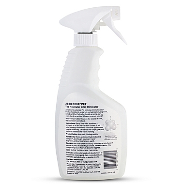 Zero Odor&reg; 16 oz. Pet Odor Eliminator Spray. View a larger version of this product image.