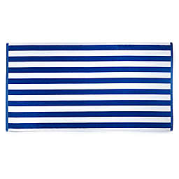 Martha Stewart Boardwalk Stripe 2-Piece Beach Towel Set