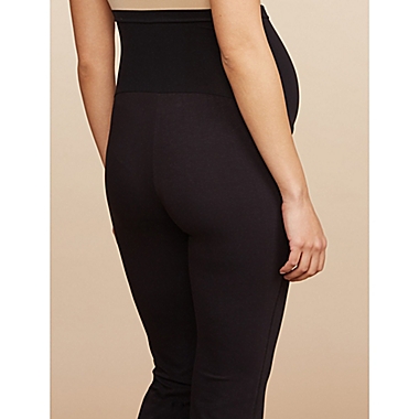 Motherhood Maternity&reg; Secret Fit Belly Boot Cut Yoga Pant in Black. View a larger version of this product image.
