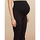 Alternate image 2 for Motherhood Maternity&reg; Small Secret Fit Belly Boot Cut Yoga Pant in Black