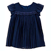 OshKosh B&#39;gosh&reg; Size 24M Pleated Chiffon Dress in Blue