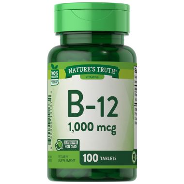 Nature&rsquo;s Truth&reg; 100-Count Vitamin B-12 1000mg Tablets. View a larger version of this product image.