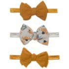 Alternate image 0 for So'dorable Size 0-12M 3-Piece Floral Bow Headwrap Set