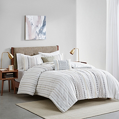 510 Design Adina 5-Piece King/California King Comforter Set in White. View a larger version of this product image.
