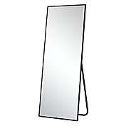 Neutype Contemporary Full-Length 31-Inch x 71-Inch Rectangular Floor Mirror in Black