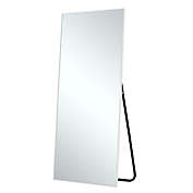 Neutype Contemporary Full Length 24-Inch x 71-Inch Rectangular Floor Mirror in White
