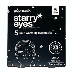Popmask 5-Pack Starry Eyes Self-Warming Sleep Masks<br />
