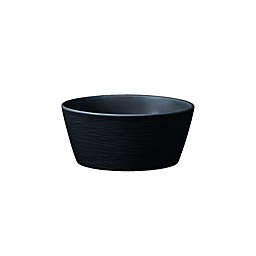 Noritake® Colorscapes BoB 15 oz. Swirl Fruit Bowls in Black (Set of 4)