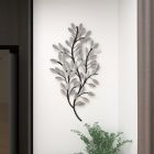 Alternate image 7 for Ridge Road Decor Metal Glam Floral Wall Decor in Silver