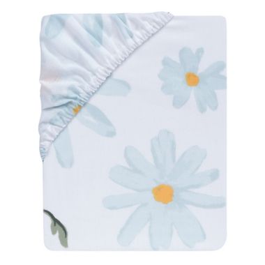 Lambs &amp; Ivy&reg; Sweet Daisy Cotton Fitted Crib Sheet. View a larger version of this product image.