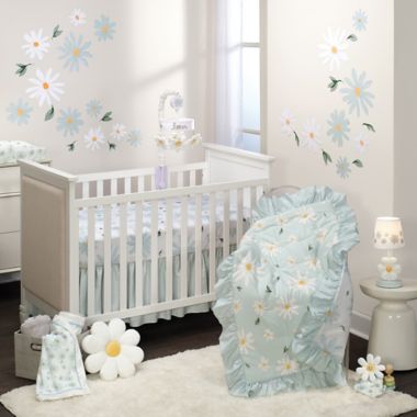 Lambs &amp; Ivy&reg; Sweet Daisy Cotton Fitted Crib Sheet. View a larger version of this product image.