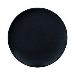 Noritake® Colorscapes Black on Black Swirl Coupe Dinner Plates (Set of 4)
