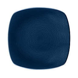 Noritake® Colorscapes Navy on Navy Swirl Square Dinner Plates (Set of 4)