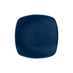 Noritake® Colorscapes Navy on Navy Swirl Square Salad Plates (Set of 4)