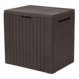 Keter® City 30-Gallon Patio Storage Box in Brown