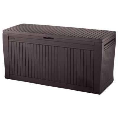 Keter&reg; Comfy 71-Gallon Outdoor Storage Box in Brown