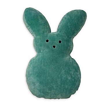 H for Happy&trade; Easter Peep Bunny Throw Pillow. View a larger version of this product image.