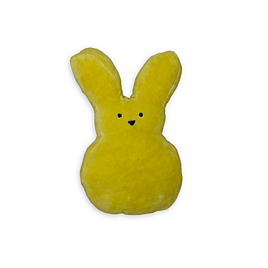 H for Happy&trade; Easter Peep Bunny Throw Pillow. View a larger version of this product image.